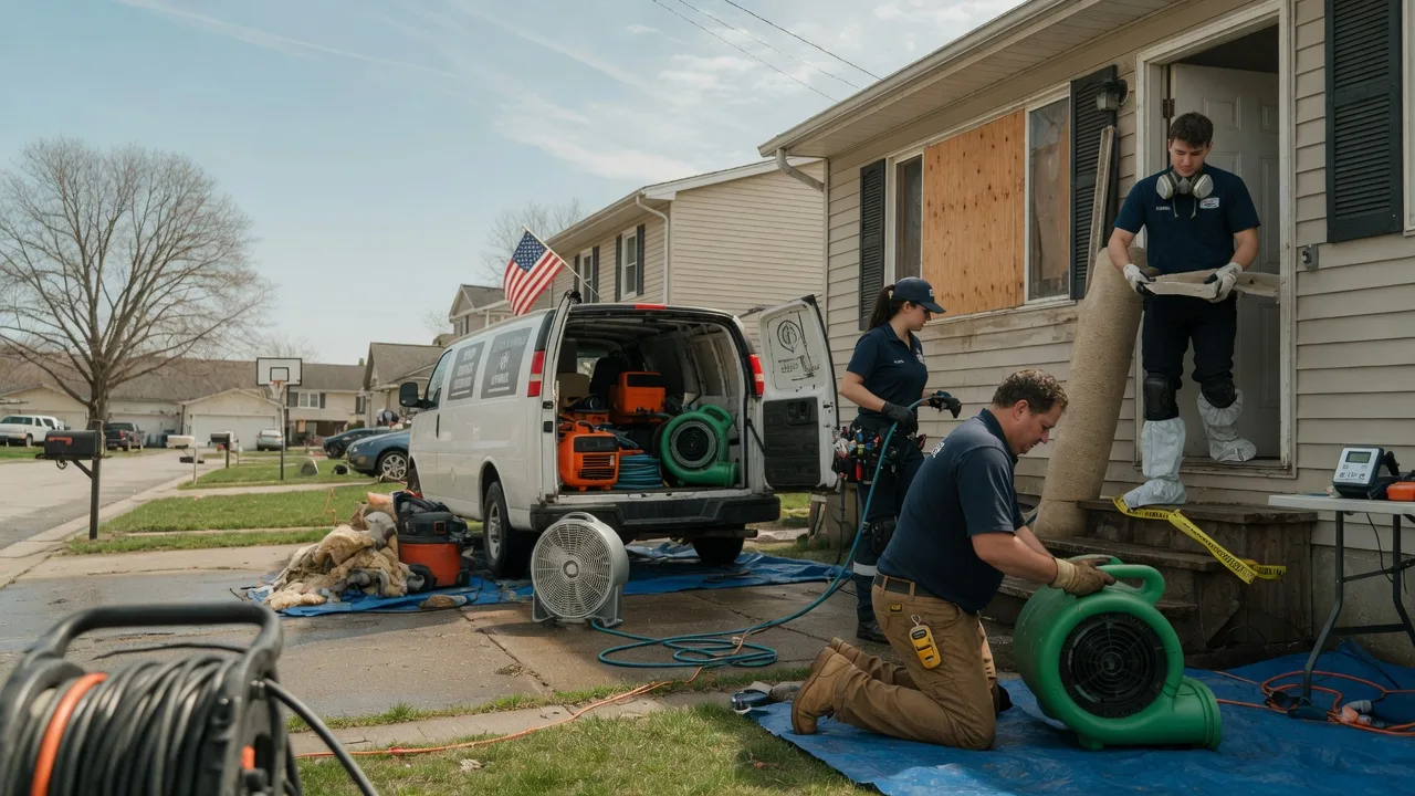 Water Damage Restoration in Chattanooga, TN near me